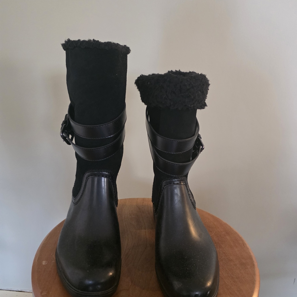Coach Zena - Black Winter Boots